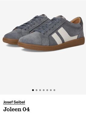 JOSEF SEIBEL JOLENE 04 ASPHALT SNEAKER NWOT SZ 38 / 7.5 - 8 Medium $55